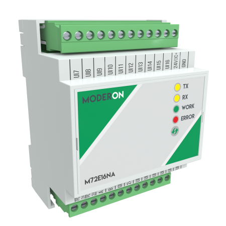 Модуль расширения входов M72E16NA, серии Moderon M72E