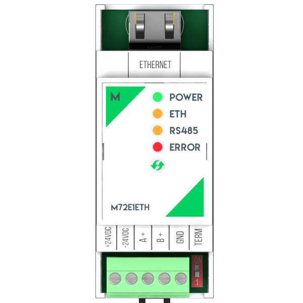 Модуль расширения M72E1ETH (Modbus TCP в RTU), серии Moderon M72E