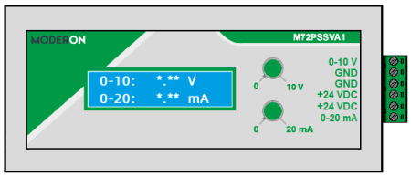 Задатчик сигнала 4-20 мА и 0-10 В Задатчик сигнала 4-20 мА и 0-10 В
