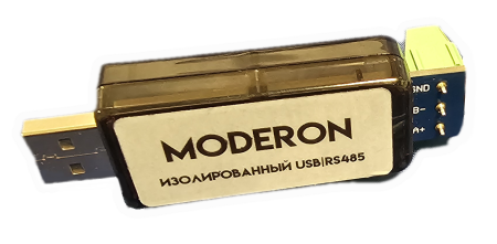 Преобразователь USB <-> RS485 с гальванической развязкой, USBRS485ISO