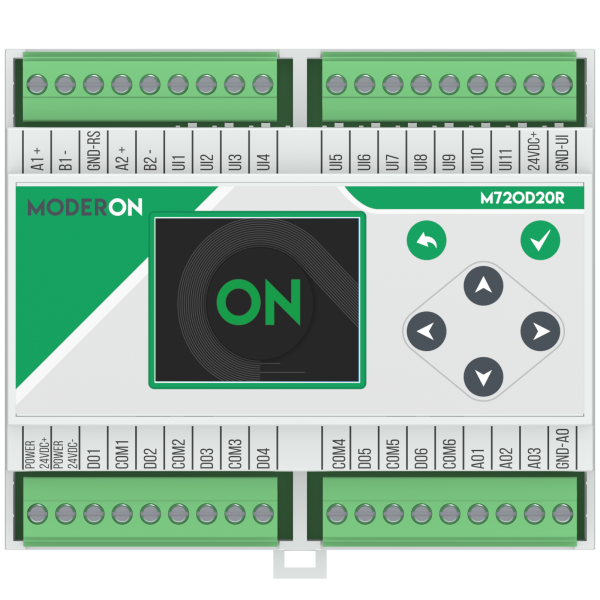 Программируемый логический контроллер M72OD20R